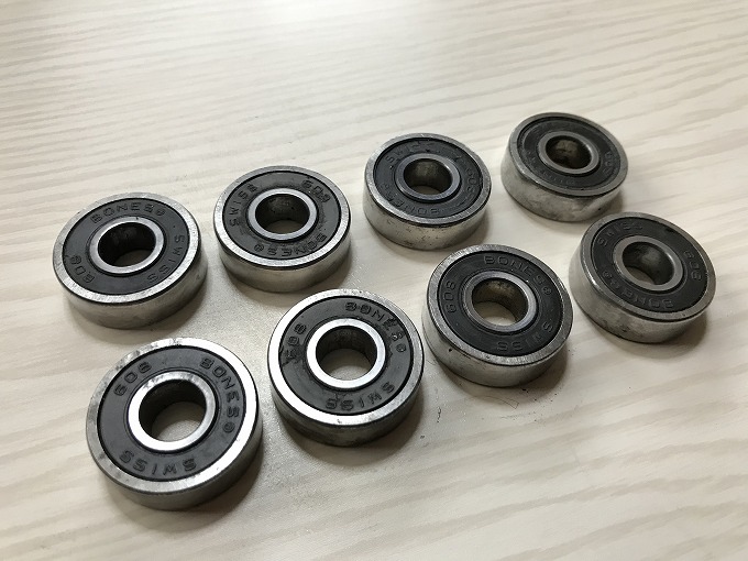 スケボー ベアリング】BONES SWISS CERAMIC BEARING - スケートボード