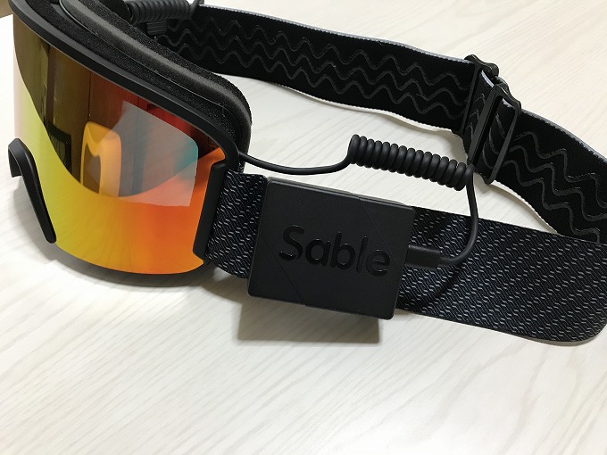Sable「SA-PS060」スキー、スノボゴーグルをレビュー。電熱入りで7,000 